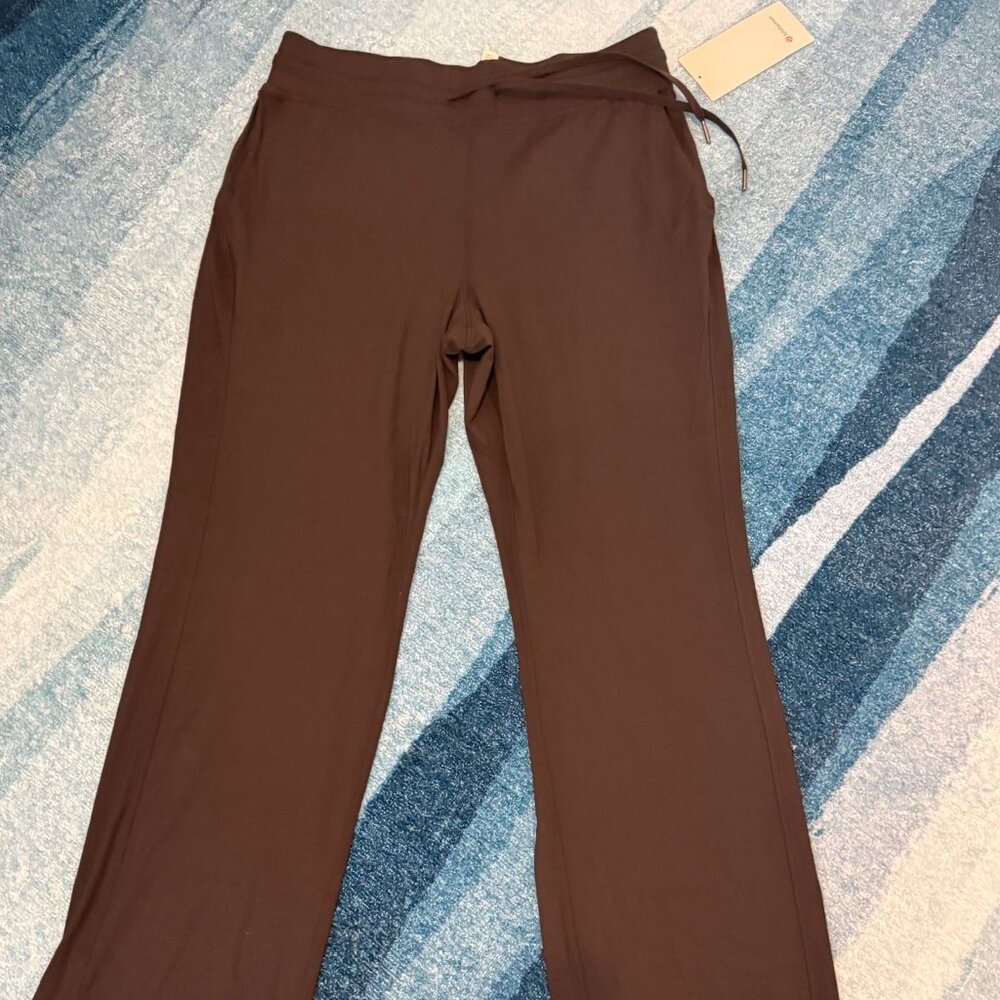 Lululemon Ready to Rulu Straight-Leg High-Rise Pant, Black, 12, NWT